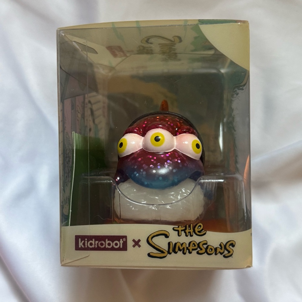 Rare Kidrobot The Simpsons Nigiri Blinky Vinyl Figure Collectible New Sealed Box - Picture 5 of 6